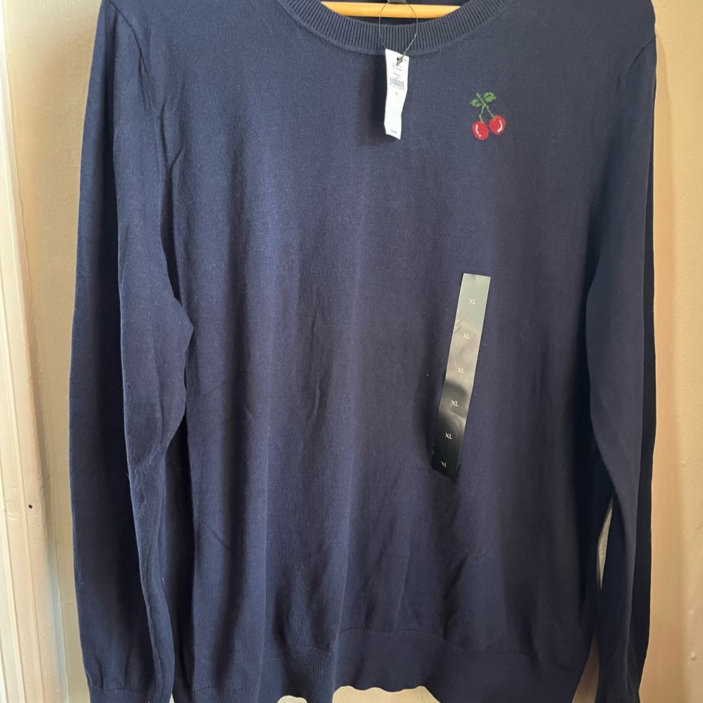 Banana Republic Crewneck Blue Sweater NWT, XL